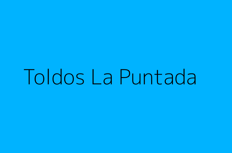 Toldos La Puntada